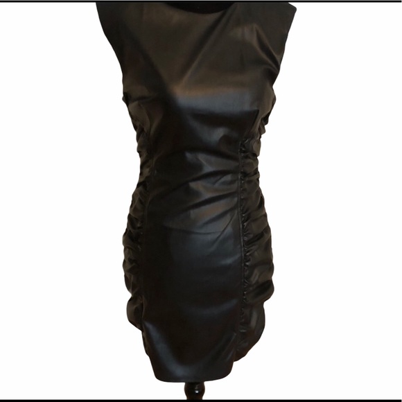 Zara Dresses & Skirts - ZARA faux leather dress